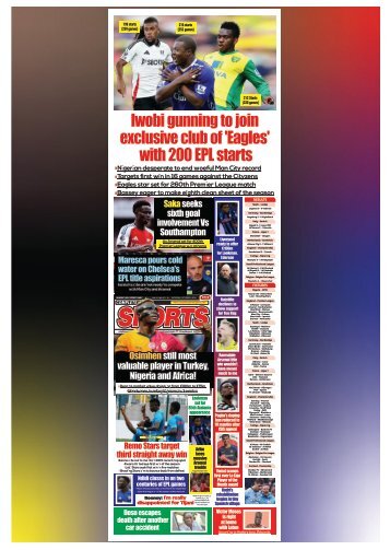 COMPLETE SPORTS - SATURDAY, OCT 5, 2024