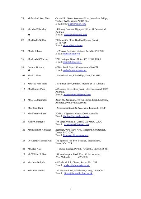 Chapter 34 Austin Plant - Plant Family History Group