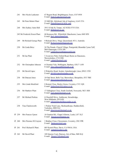 Chapter 34 Austin Plant - Plant Family History Group