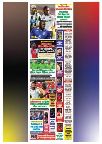 COMPLETE SPORTS - SUNDAY, OCT 6, 2024