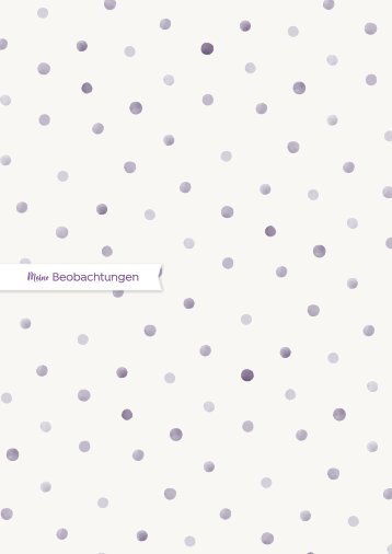 Beobachtungsheft A4