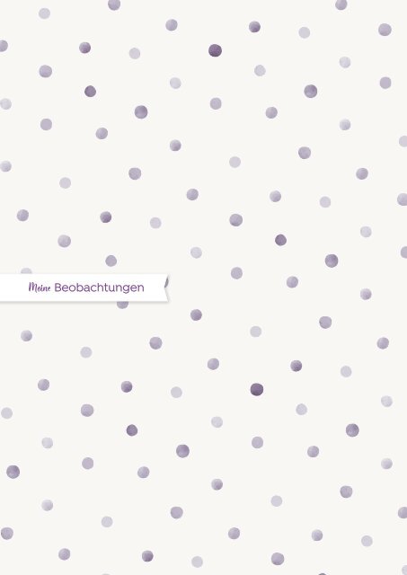Beobachtungsheft A4