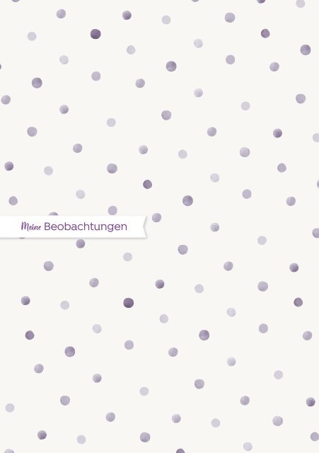 Beobachtungsheft A5