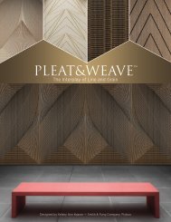 Plyboo Pleat&Weave Collection