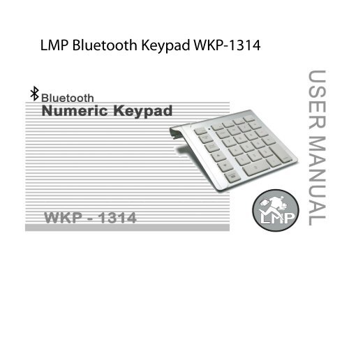 LMP Bluetooth Keypad WKP-1314 - MacWay
