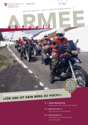 a k t u e l l - Logistikbasis der Armee LBA - admin.ch