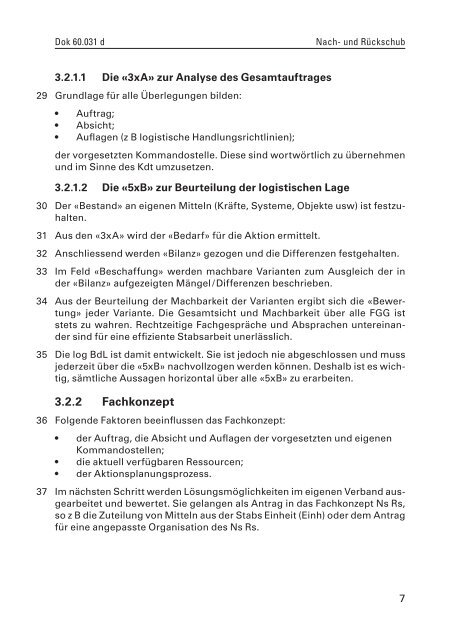 Reglement «Nach- und Rückschub - Logistikbasis der Armee LBA ...