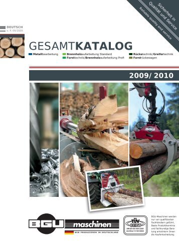 GesaMtkatalog - BGU Maschinen