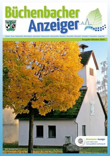 Oktober 2024 - Büchenbacher Anzeiger