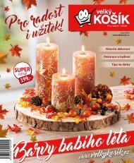 Velky Kosik - rijen 2024