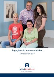  Jahresbericht 2015 der Stiftung St. Michaelis 