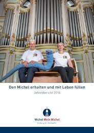  Jahresbericht 2016 der Stiftung St. Michaelis 