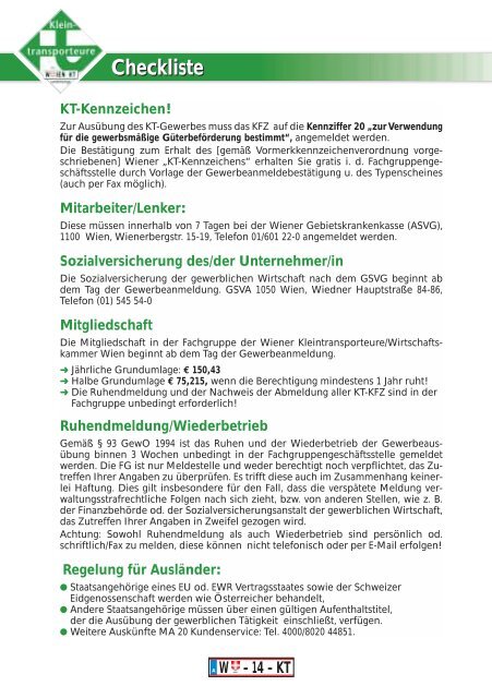 KT-Fibel zum Download - diekleintransporteure.at