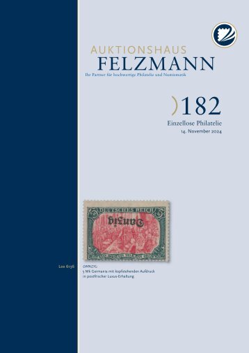 182. Auktion Einzellose