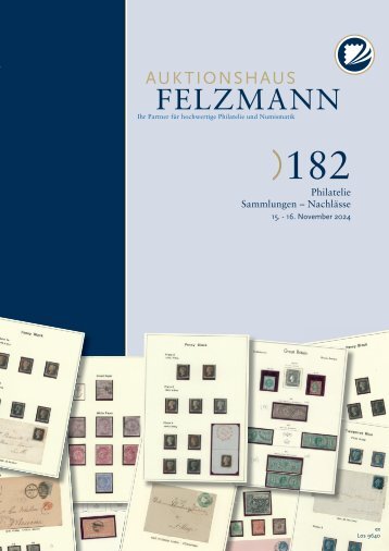 182. Auktion Sammlungen