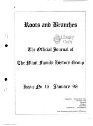 full text - Plant Family History Group