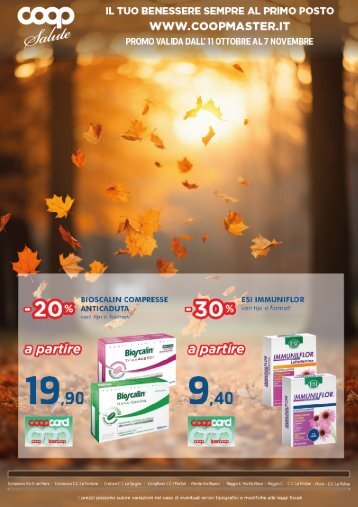 Volantino Coop Salute dal 11 Ottobre al 07 Novembre 2024