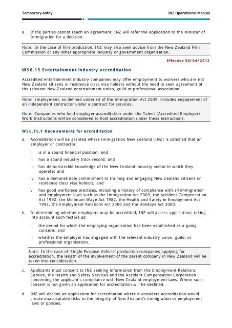 Temporary Entry PDF - Immigration New Zealand