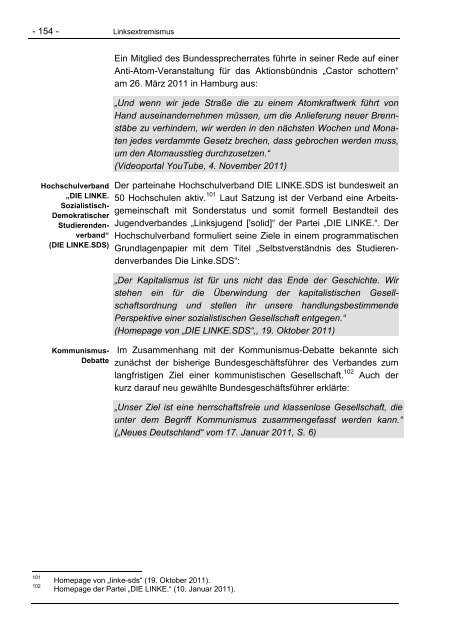 Verfassungsschutzbericht 2011 - Bundesamt für Verfassungsschutz