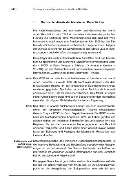 Verfassungsschutzbericht 2011 - Bundesamt für Verfassungsschutz