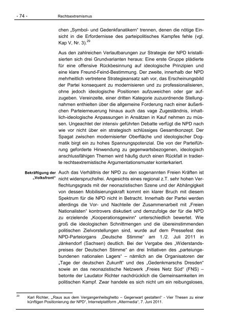 Verfassungsschutzbericht 2011 - Bundesamt für Verfassungsschutz