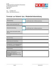 Formular zur Ruhend- bzw. Wiederbetriebsmeldung