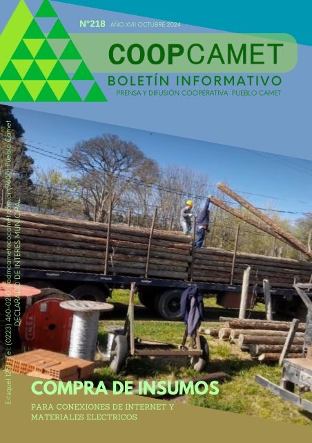 Boletín Coop Camet Octubre 2024