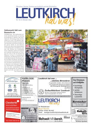 09.10.2024 Leutkirch hat was