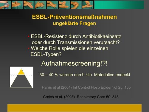 ESBL Kontrollstrategien