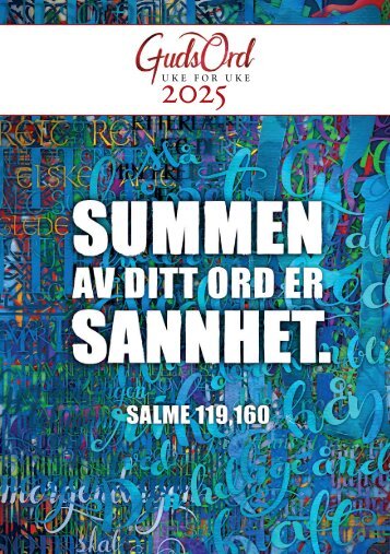 GudsOrd uke for uke 2025 - almanakk