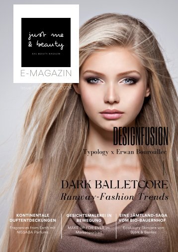 just me & beauty E-Magazin Issue N°39 Oktober 2024