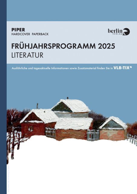 PIPER Literatur Vorschau