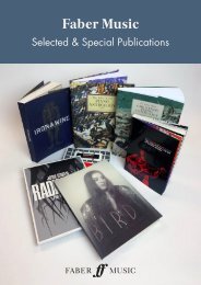 Faber Music Special Editions
