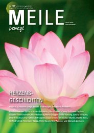 Meile bewegt No 150 - Herzensgeschichten