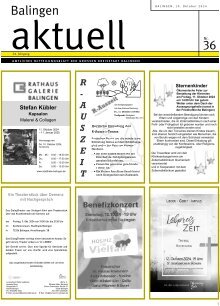 Balingen aktuell Nr. 36