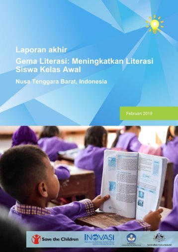 Laporan akhir Gema Literasi: Meningkatkan Literasi Siswa Kelas Awal Nusa Tenggara Barat, Indonesia