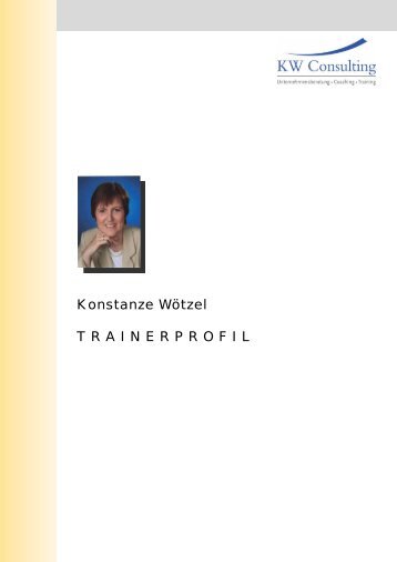2 - KW Consulting | Unternehmensberatung Coaching Training