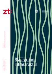Booklet Blau-grüne Infrastruktur
