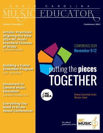 NC Music Educator Conference 2024