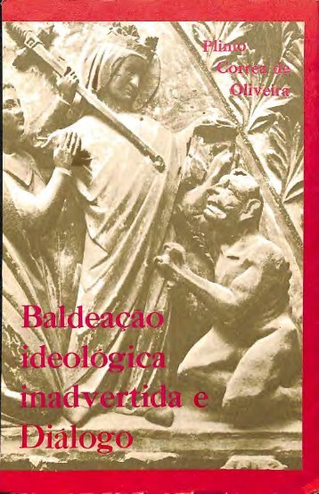 Baldeação ideológica inadvertida e Dialogo