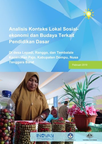 Analisis Konteks Lokal Sosial-ekonomi dan Budaya Terkait Pendidikan Dasar Di desa Lepadi, Ranggo, dan Tembalale Kecamatan Pajo, Kabupaten Dompu, Nusa Tenggara Barat