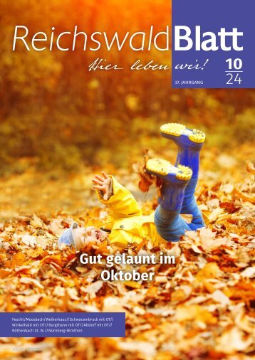 Reichswaldblatt - Feucht Oktober 2024