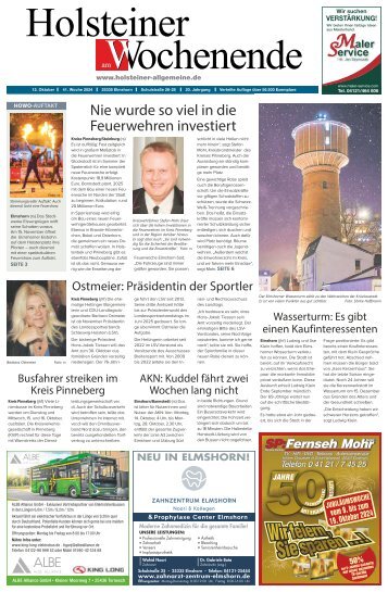 Holsteiner am Wochenende 41 2024