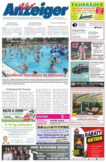 Ihr Anzeiger Bad Bramstedt 41 2024