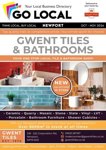 Go Local Newport Magazine Oct-Nov 24 Issue