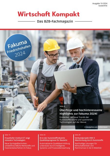 B2B-Fachmagazin zur Fakuma 2024 