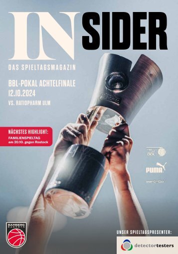 INsider BBL-Pokal Achtelfinale vs. ratiopharm ulm