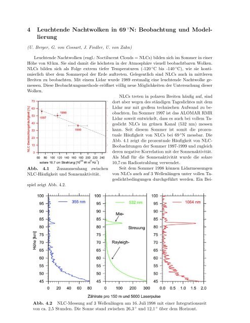 LEIBNIZ-INsTITUT FöUR ATMOsPHöARENPHYsIK e. V. an der ...