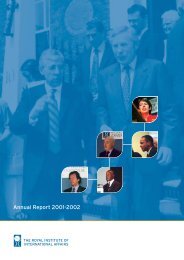 Annual Report - Chatham House