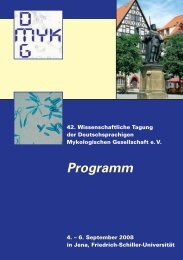 Überzeugende Wirksamkeit > Verträglich: Gute ... - DMykG eV